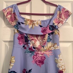 Girls Spring/Easter dress with pockets